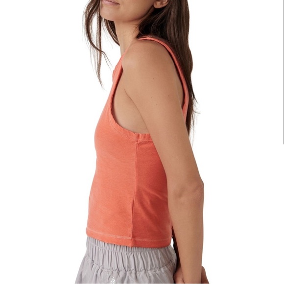 NWOT FP Movement Back to Basics Tank in Engine Red Size XS - Picture 2 of 8